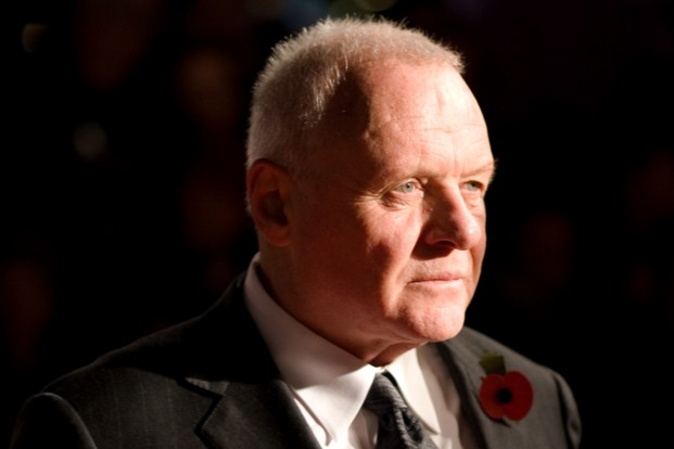 Anthony Hopkins at the european premiere of 'Beowulf' at the Vue cinema on November 11, 2007, London, England.
