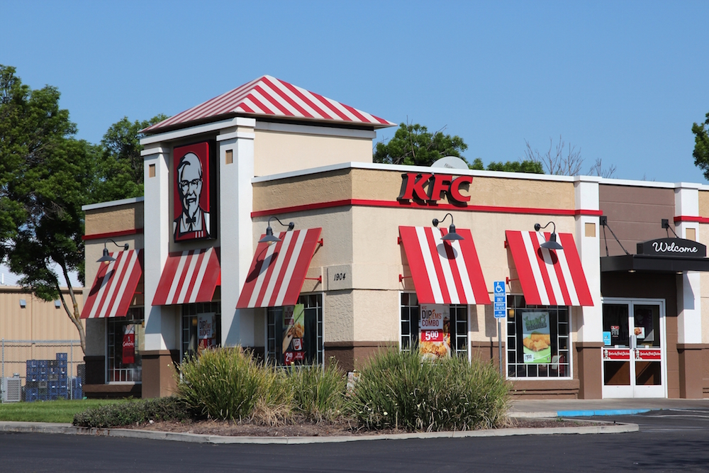 Kentucky Fried Chicken restaurant