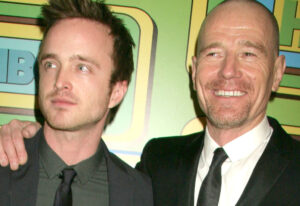aaron paul and bryan cranston