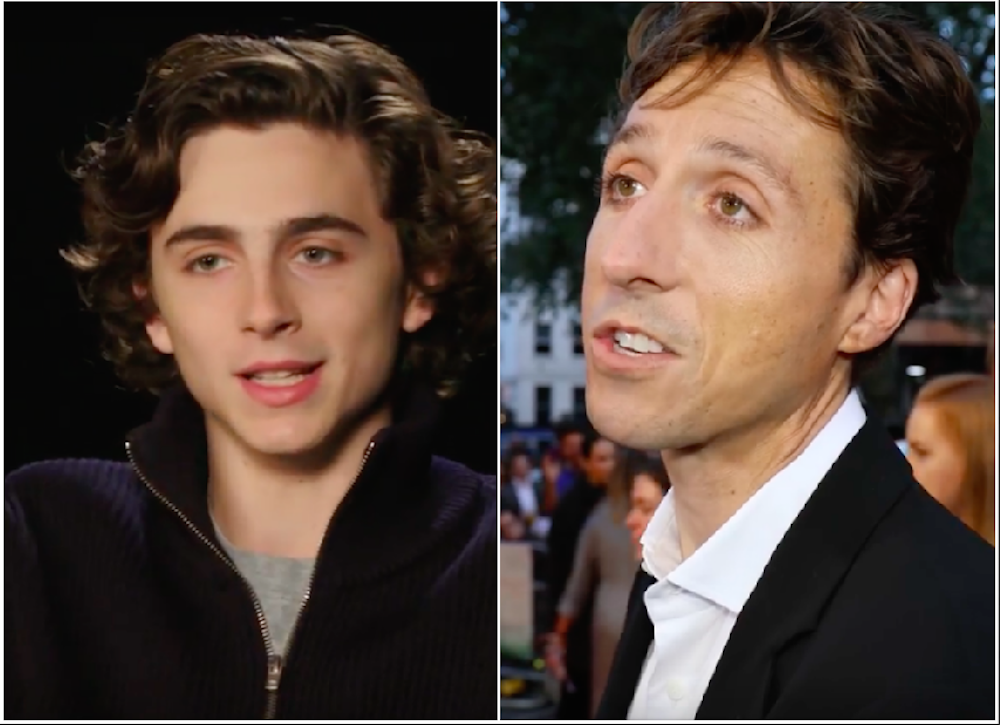 Timothée Chalamet and Nic Sheff