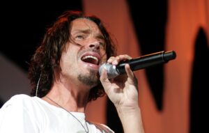 Chris Cornell performs in concert at the Cruzan Amphitheatre in West Palm Beach, Florida on August 1, 2008.