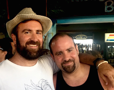 Brett Fenzel (pictured on left)