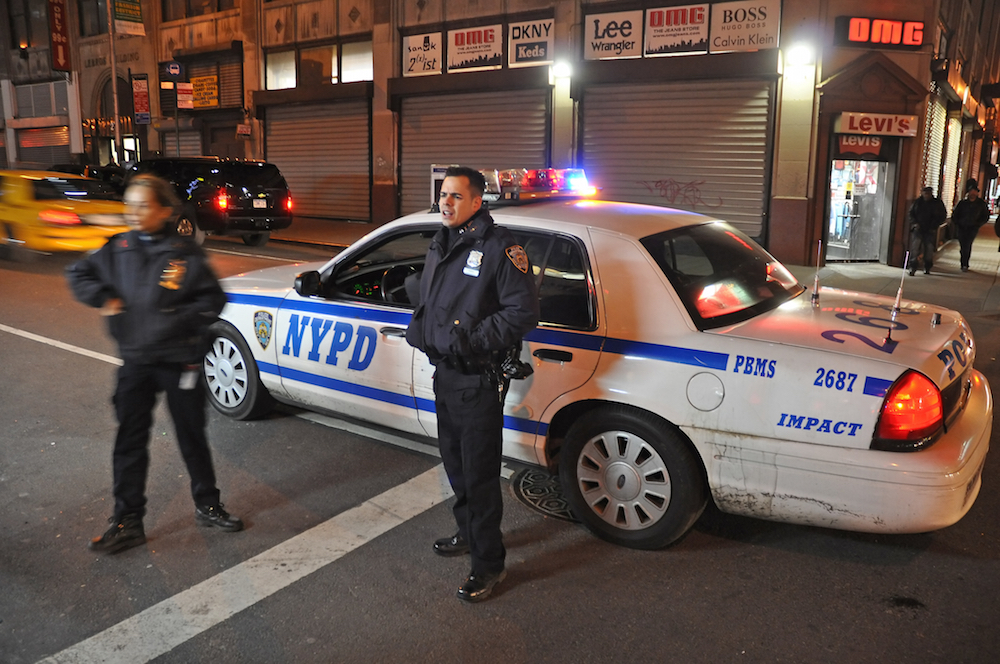 NYPD officers in New York