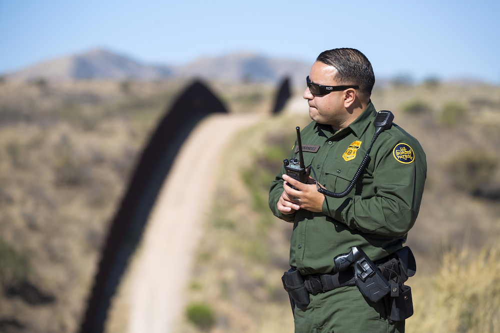 Border patrol agent after historic fentanyl bust