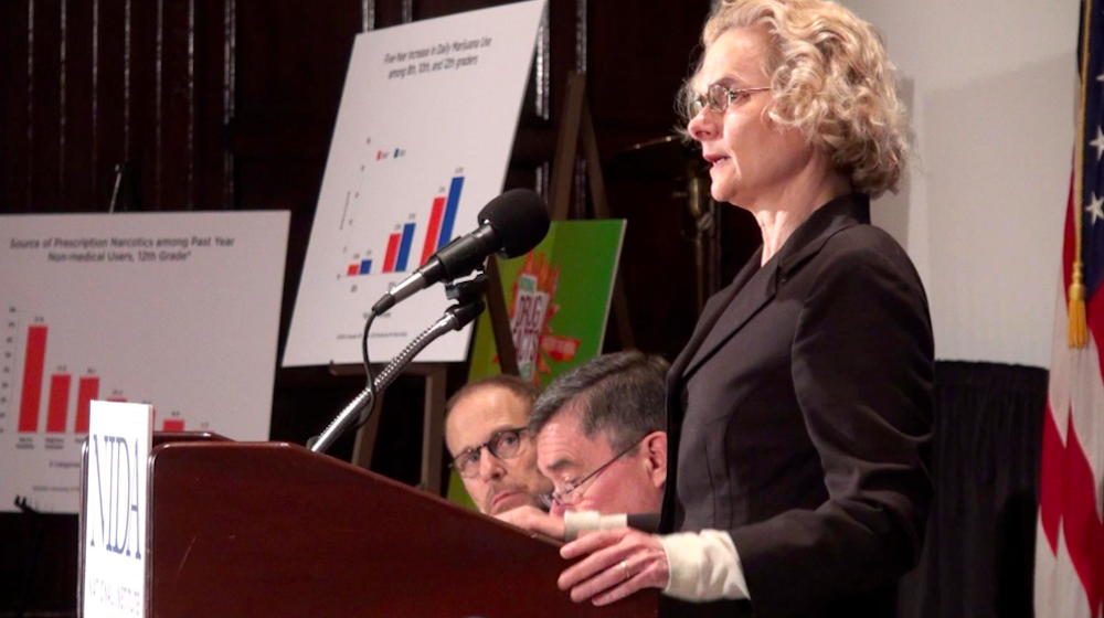 NIDA's Nora Volkow discussing opioid addiction