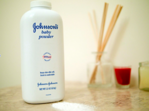 Johnson & Johnson's famous baby powder