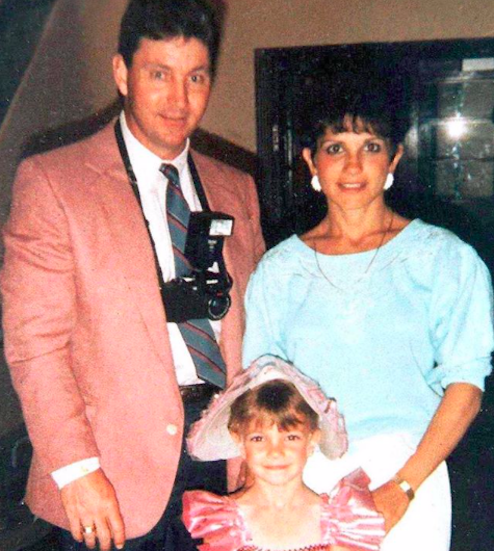 Britney Spears with dad Jamie Spears and mother