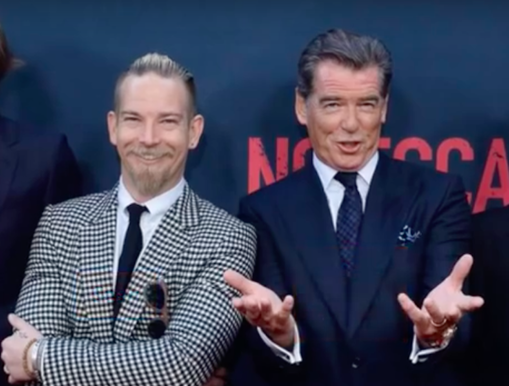 Pierce Brosnan and son Sean Brosnan