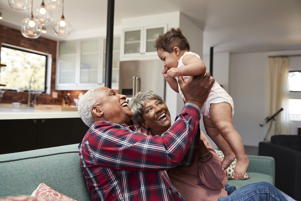 grandparents raising a child affected by opioid crisis
