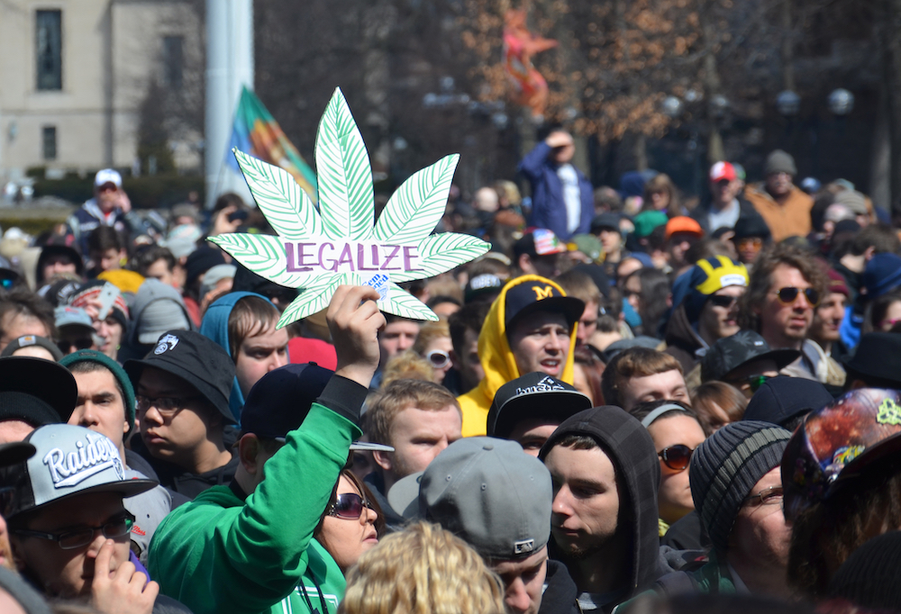 marijuana proponents in Michigan