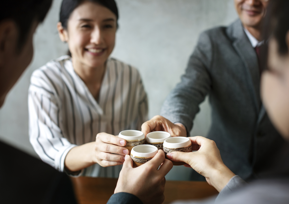 drinking with bosses