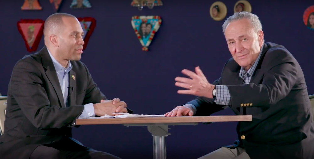 Chuck Schumer & Hakeem Jeffries