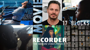 Image of 5 movie posters together, movies about obsession and dedication