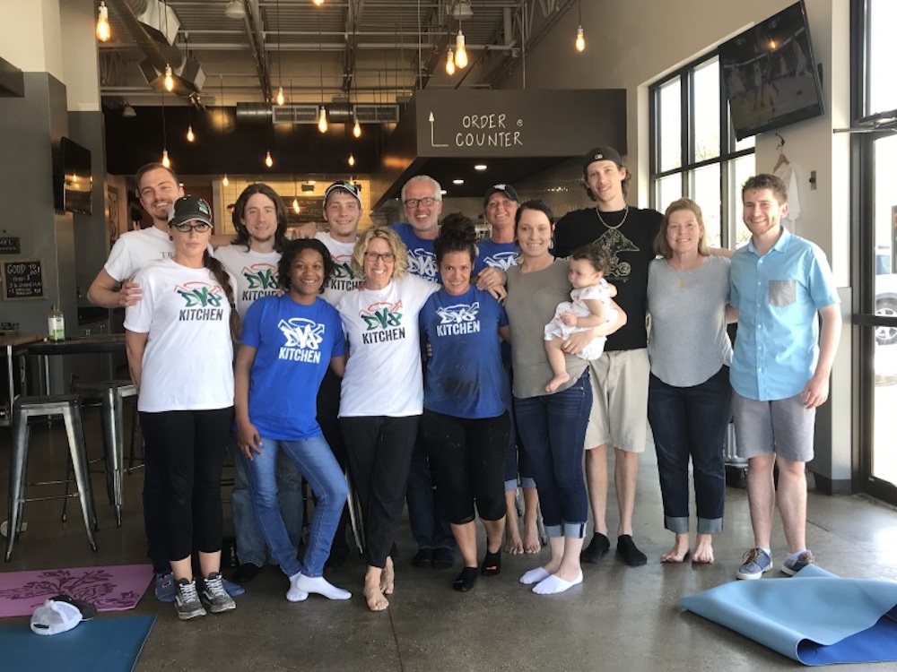 The staff at DV8 Kitchen in 2018