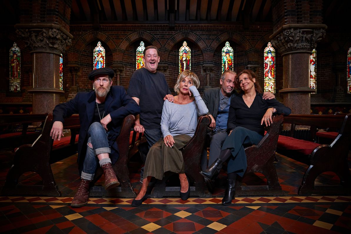 Cast of Love in Recovery, AA podcast drama