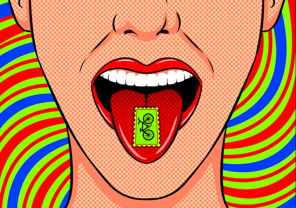 woman microdosing LSD for depression