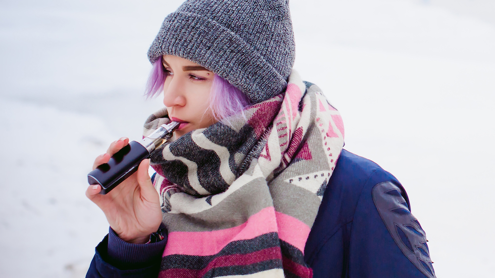 Teen vaping to self-medicate