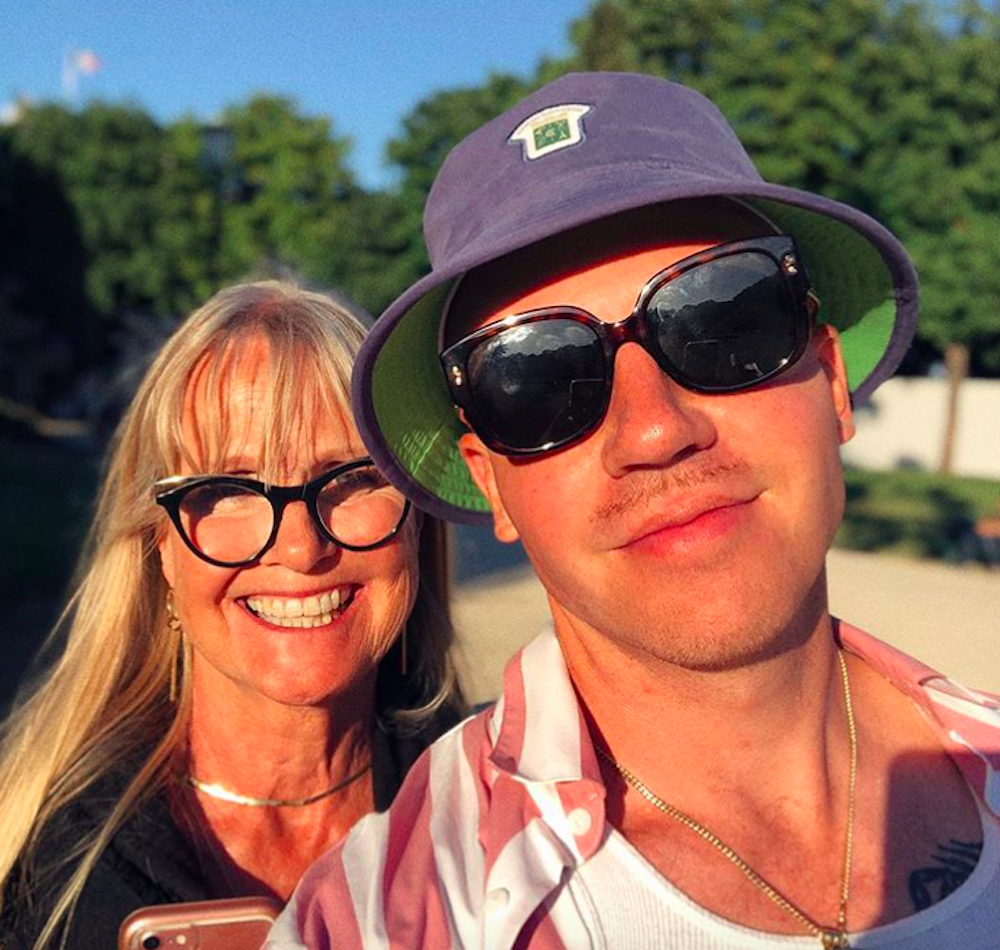 Macklemore and his mother-in-law