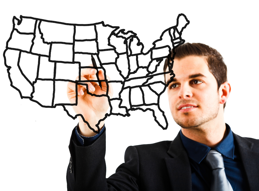 man using DEA database to track pain pill sales