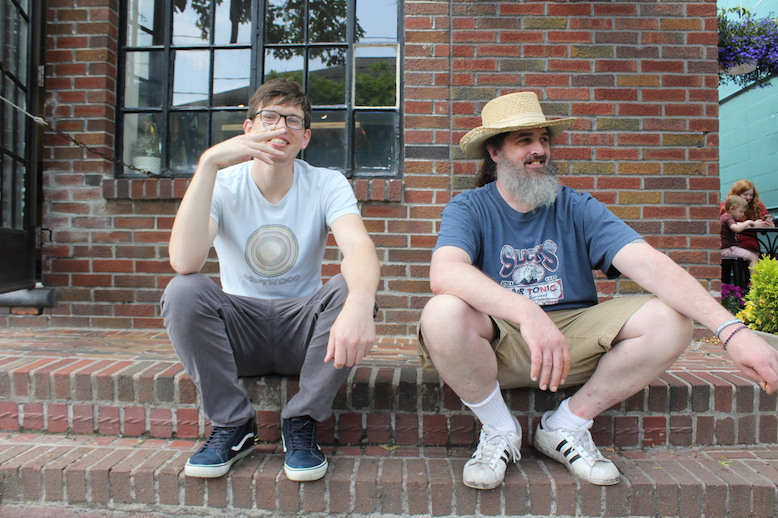 Herb Howland-Bolton and Tony Sidle, Ithaca Drug Users Union