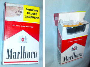 cigarettes with graphic warnings