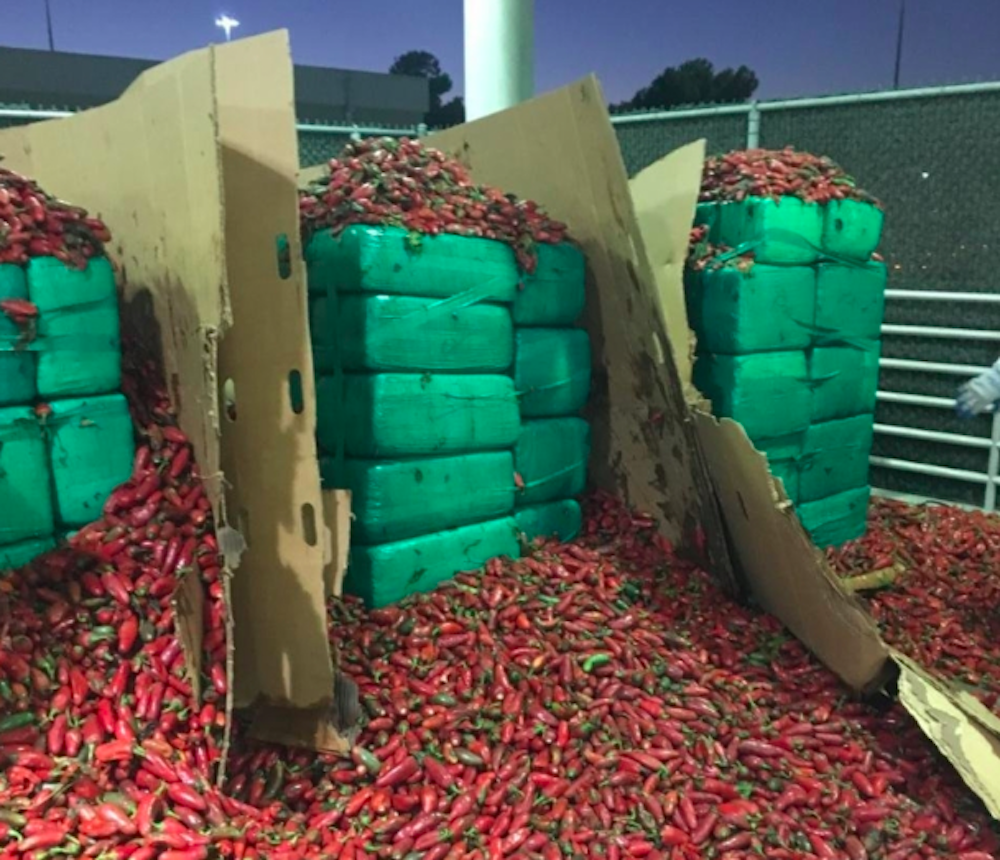 Nearly Four Tons Of Pot Found In Jalapeño Peppers