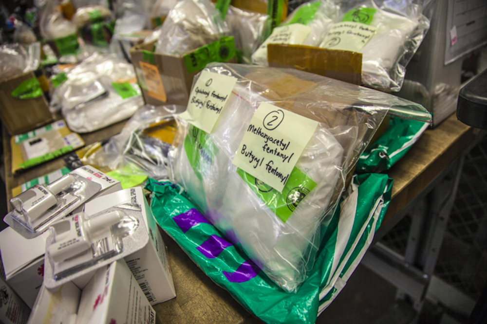 fentanyl shipment from China