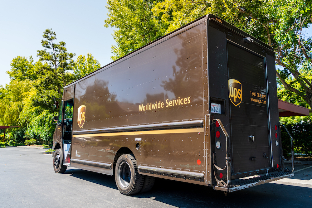 UPS truck