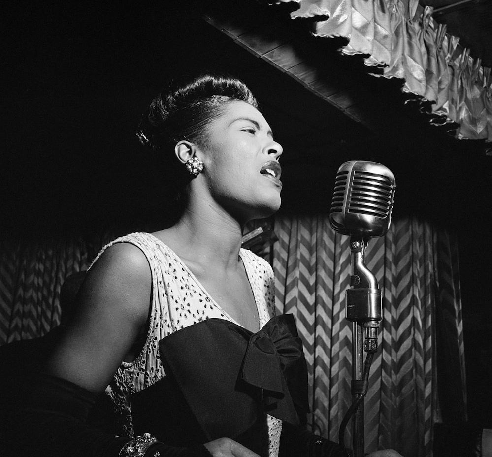 Billie Holiday 1947 performing at Downbeat, New York, NY