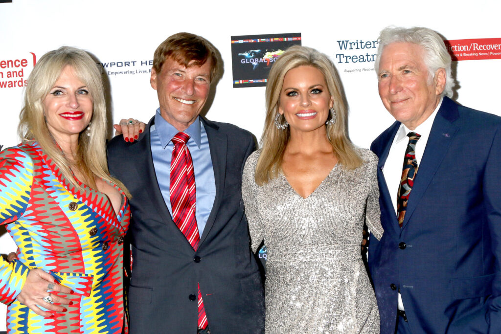 Experience, Strength and Hope Awards Honor Leigh Steinberg and Courtney Friel Ahbra Kay Schiff, Leigh Steinberg, Courtney Friel, Leonard Buschel